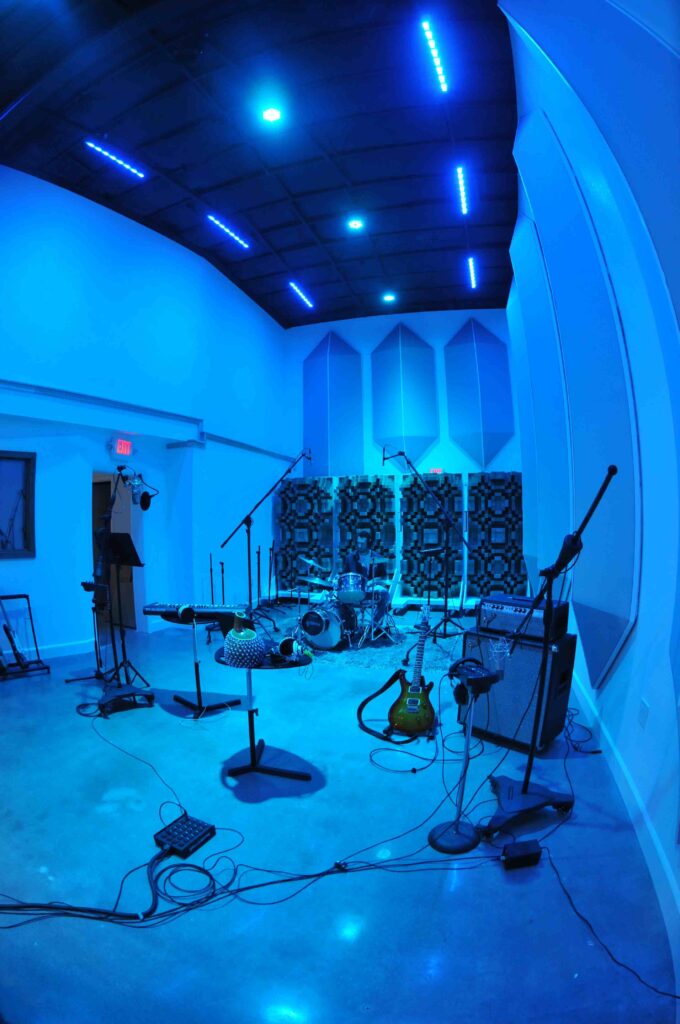 Santa Cruz Recording Studios Live Room